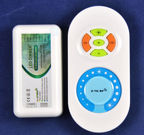 12Key Infrared LED Dimmer 6A 12V-24V Mini RF Wireless Single Color LED Remote Controller for 3528 5050 5630 LED Strip  Light