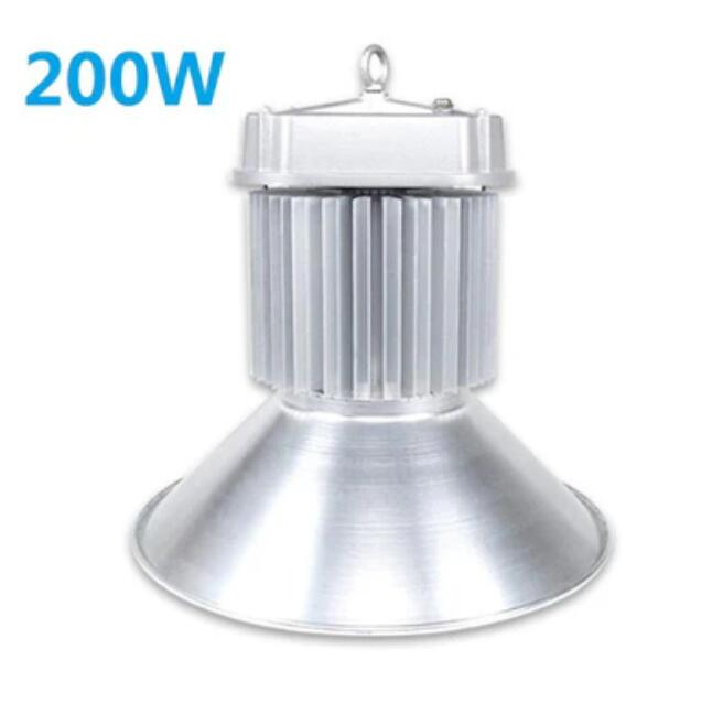 200W High Power COB IP65 Waterproof LED High Bay Light with Aluminum Reflector