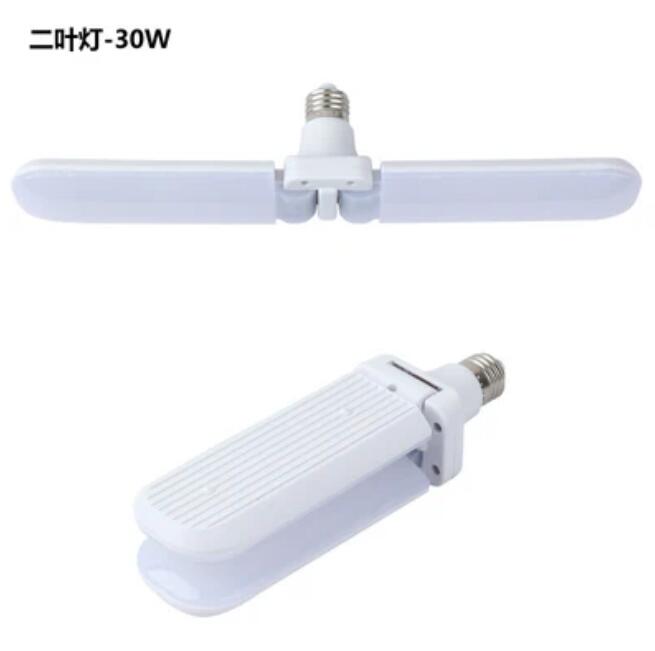 30W Deformable LED Garage Ceiling Lights 3000LM 6500K White 300W Equivalent CRI80+ E26/E27 Base
