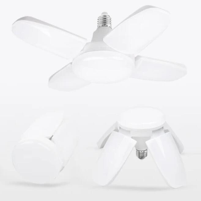 60W LED Shop Light Deformable LED Garage Lights CRI80+ 6000LM 6500K White 400W Equivalent