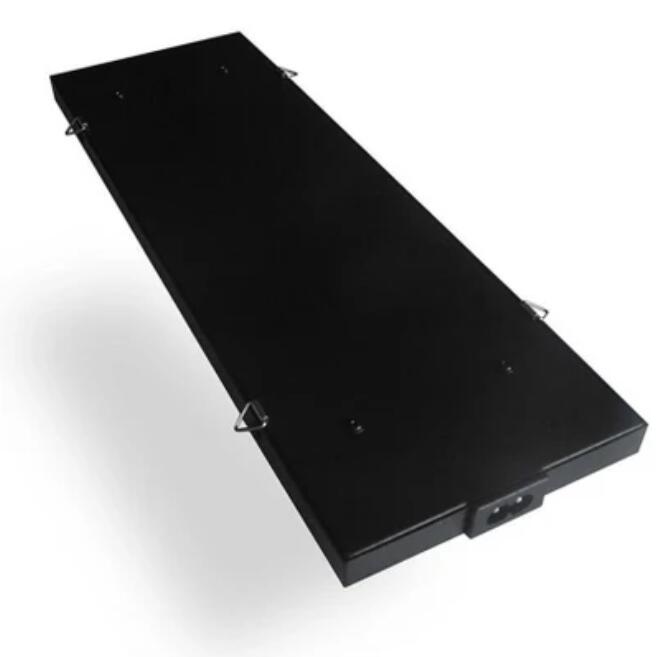 Black Oblong 40W AC85~265V LED Grow Light for Indoor Plant, Full Spectrum Panel Grow Light with IR UV, Indoor Plant Growing Lamp for Succulents, Veg and Flowering/Greenhouse Hydroponic