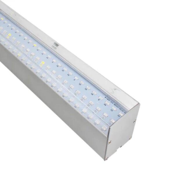 40W 16'' Full Spectrum Linear LED Grow Light Strip 6 Bands with IR & UV included, Adjustable Hanger, Idea for Greenhouse, Vegetables & Fruits, Horticulture, Propagation and City Farming