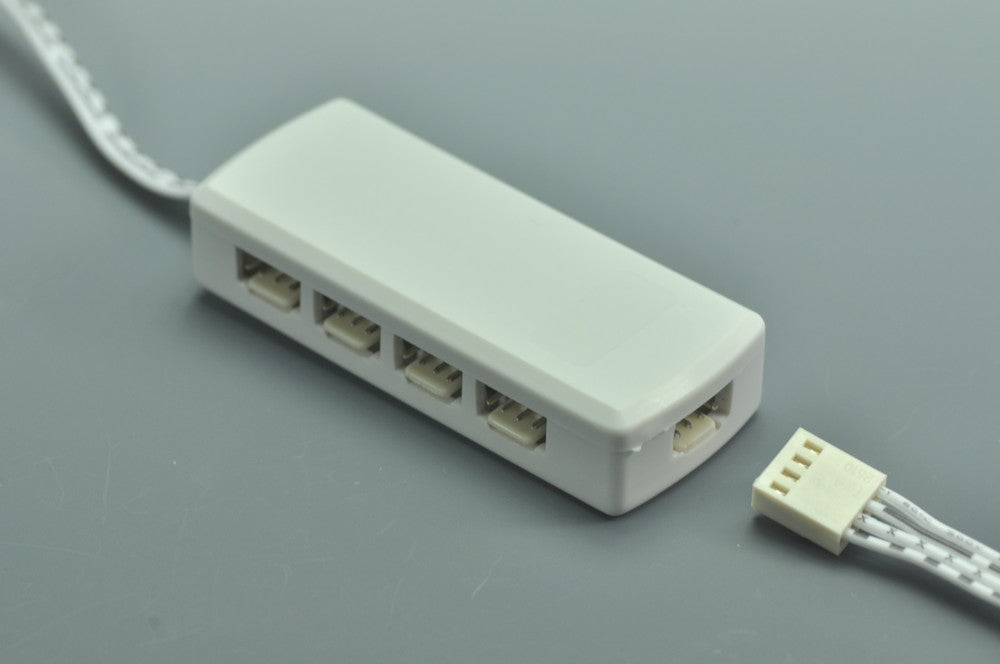 LED RGB Junction Box 4Pin 9Pin LED RGB Adapter Junction Box With 4PIN UL2468 200MM 22AWG Cable L901A