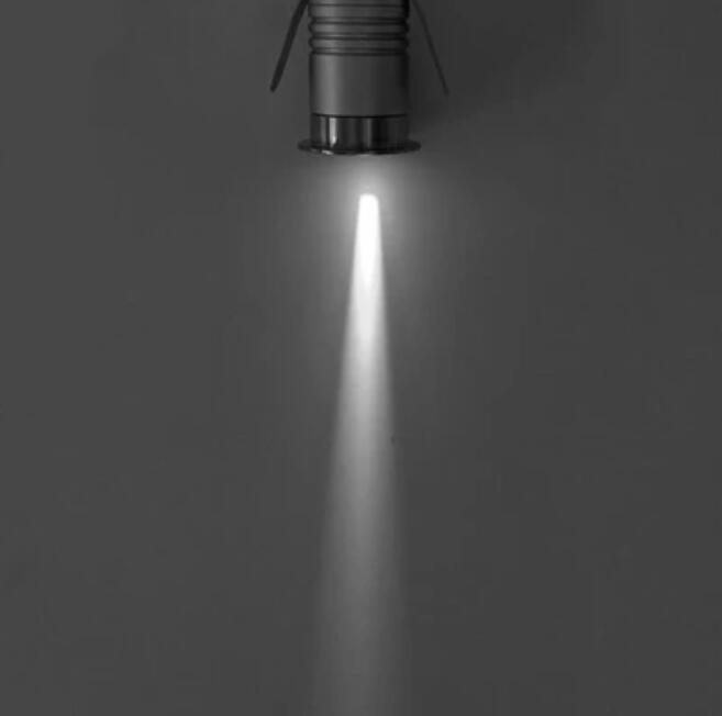 8PCS Pack 1W/3W DC12-24V IP67 Engineering Model Villa Garden Scenic Step Light One Beam Light LED Projection Light