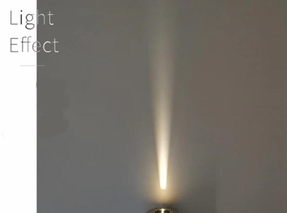 8PCS Pack 1W/3W DC12-24V IP67 Engineering Model Villa Garden Scenic Step Light One Beam Light LED Projection Light