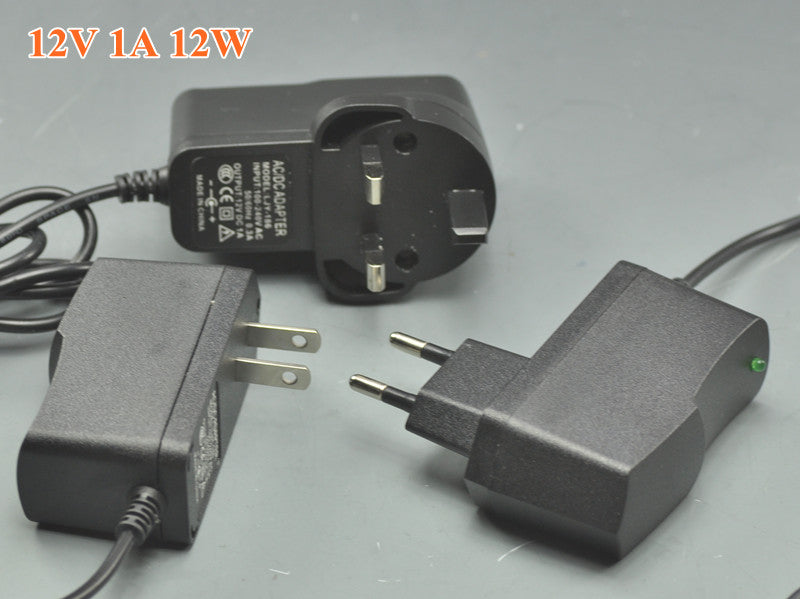 12V LED  Switching Power Supply Adapter 100V-240V To DC 12V 1A 2A 3A 5A 6A 8A 10A 12.5A recommend 12V 5A 60W Reliability, Low Heat