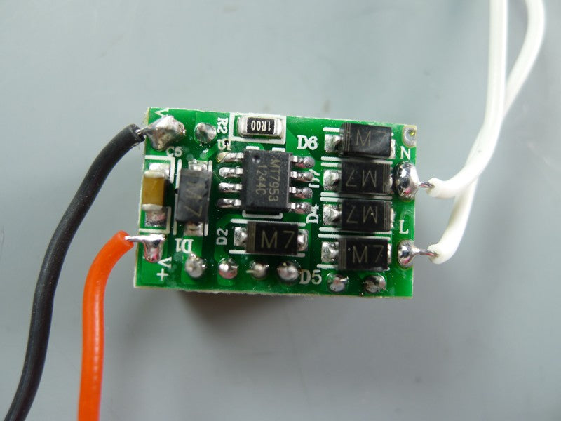 4-5x1W LED Power Supply 300mA DC 9V-18V Output AC  85-265V Input Bare Board LED Driver For LED Bulbs