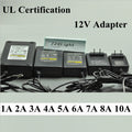 12V LED  Switching Power Supply Adapter 100V-240V To DC 12V 1A 2A 3A 5A 6A 8A 10A LED Power Supply UL Certification
