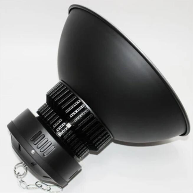 200W High Power Fin Heat Sink LED IP44 LED High Bay Light with Aluminum Reflector