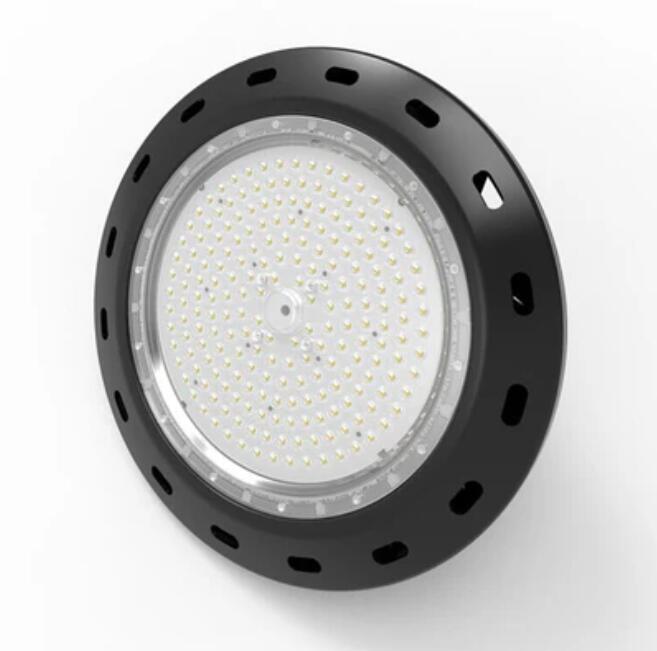 100W UFO LED High Bay Light Fixture 9000LM CRI>80 IP65 Waterproof 100-277VAC Non-Dimmable for Warehouse & Supermarket