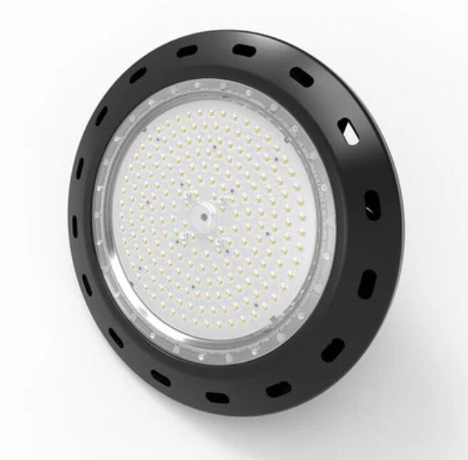 150W UFO LED High Bay Light Fixture 13000LM CRI>80 IP65 Waterproof 100-277VAC Non-Dimmable for Warehouse & Supermarket