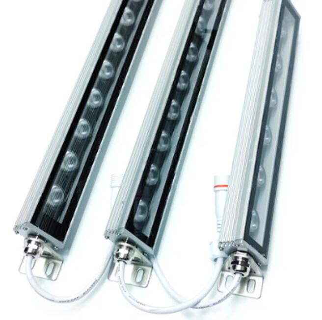 20'' RGBW SMD5050 24V 36W LED Wall Washer Light, Tempering Glass Cover IP67 Waterproof Grade,Energy Saving Linear Strip Light Supplies for Bridge, Hotel, Mega Bar Christmas Advertising Boards, Billboard,Building Commercial Lighting