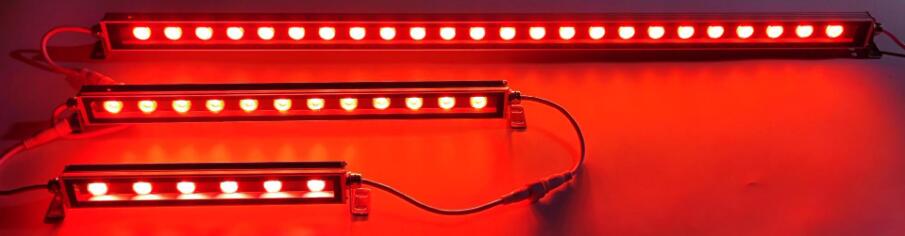 20'' RGBW SMD5050 24V 36W LED Wall Washer Light, Tempering Glass Cover IP67 Waterproof Grade,Energy Saving Linear Strip Light Supplies for Bridge, Hotel, Mega Bar Christmas Advertising Boards, Billboard,Building Commercial Lighting