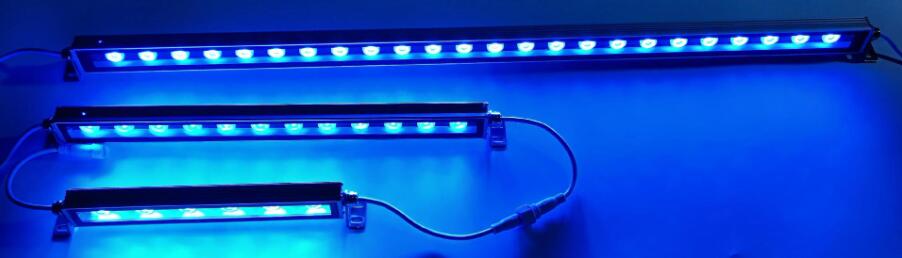 20'' RGBW SMD5050 24V 36W LED Wall Washer Light, Tempering Glass Cover IP67 Waterproof Grade,Energy Saving Linear Strip Light Supplies for Bridge, Hotel, Mega Bar Christmas Advertising Boards, Billboard,Building Commercial Lighting