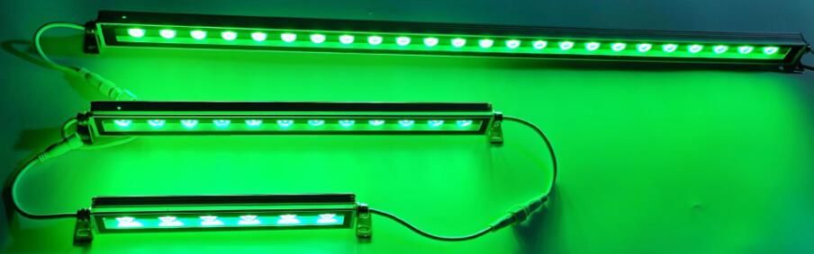 20'' RGBW SMD5050 24V 36W LED Wall Washer Light, Tempering Glass Cover IP67 Waterproof Grade,Energy Saving Linear Strip Light Supplies for Bridge, Hotel, Mega Bar Christmas Advertising Boards, Billboard,Building Commercial Lighting