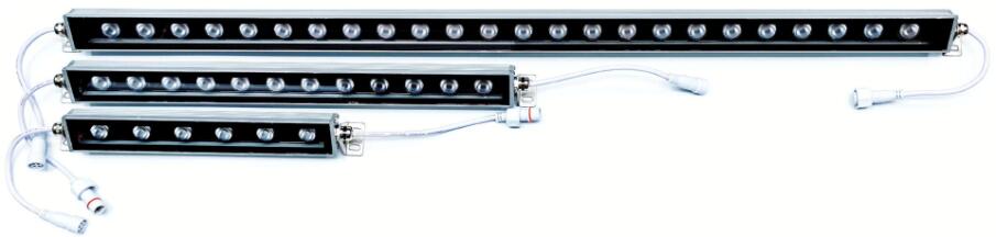 40'' RGBW SMD5050 24V 72W LED Wall Washer Light, Tempering Glass Cover IP67 Waterproof Grade,Energy Saving Linear Strip Light Supplies for Bridge, Hotel, Mega Bar Christmas Advertising Boards, Billboard,Building Commercial Lighting