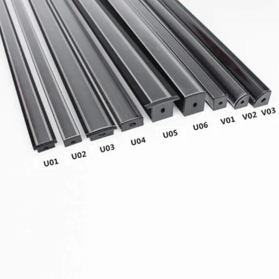 LED Profile LED Aluminum Channel Smaple Kit - 9 Models -50cm Each