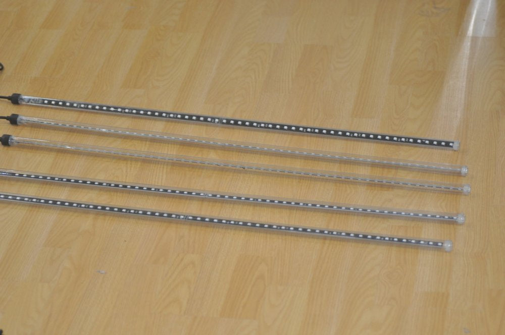 24V LED Meteor Rain Kit with Remote Controller 5pcs 1meter(39.7")