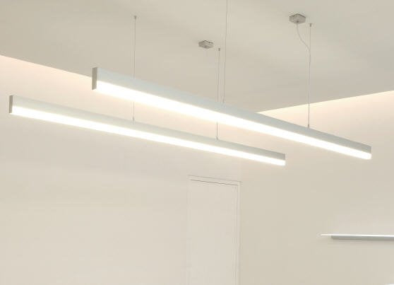2.5 meter 98.4" Suspended LED Aluminum Profile LED Channel Suit 60mm Flexible LED Strips