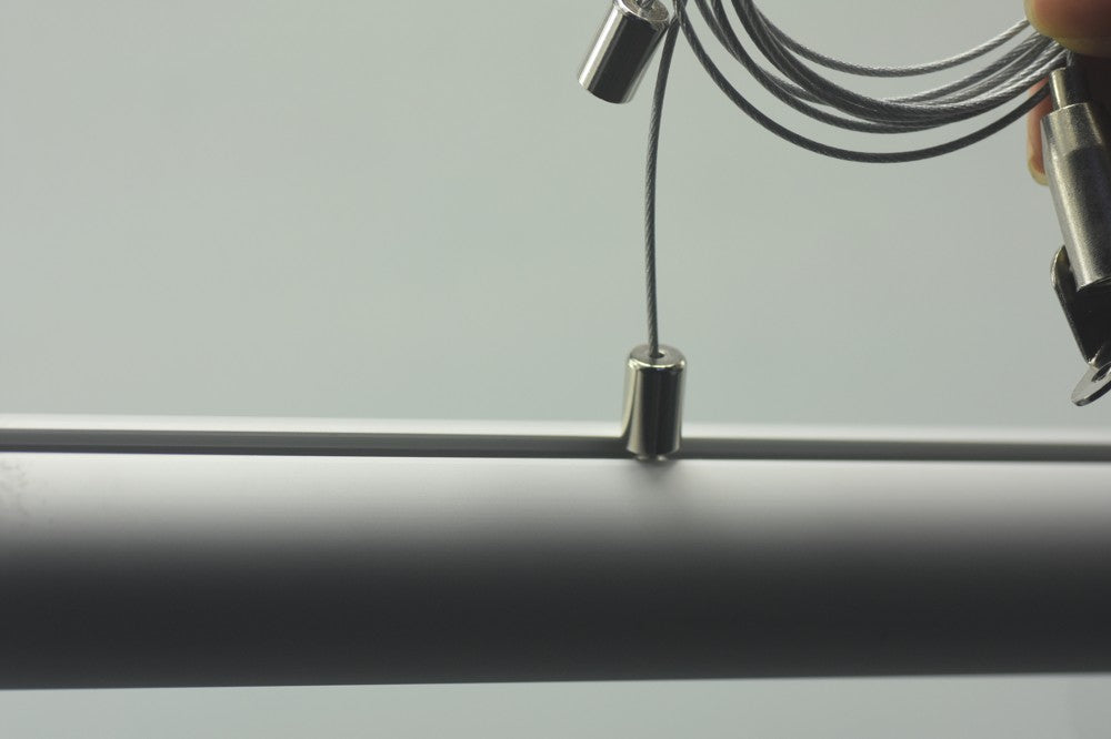 1 Meter  39.4â€ Aluminum LED Suspended Tube Light LED Profile Diameter 40mm suit 24mm Flexible led strip light