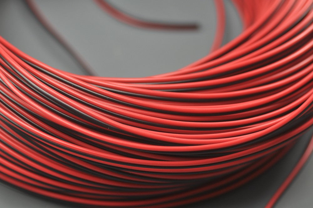 Wholesale LED Extension Cable Wire Cord 2Pin  tinned copper wire Line Free Cutting 1M - 100M (3.28foot - 328foot) 22AWG  for led strips single color 3528 5050 Strip Light