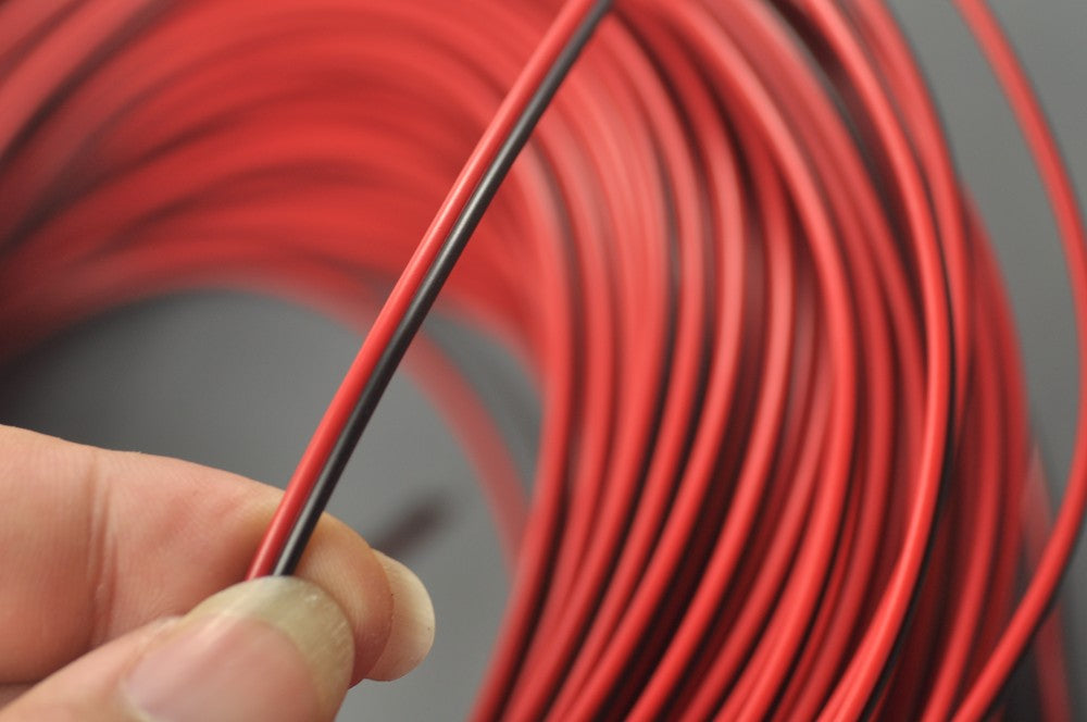 Wholesale LED Extension Cable Wire Cord 2Pin  tinned copper wire Line Free Cutting 1M - 100M (3.28foot - 328foot) 22AWG  for led strips single color 3528 5050 Strip Light
