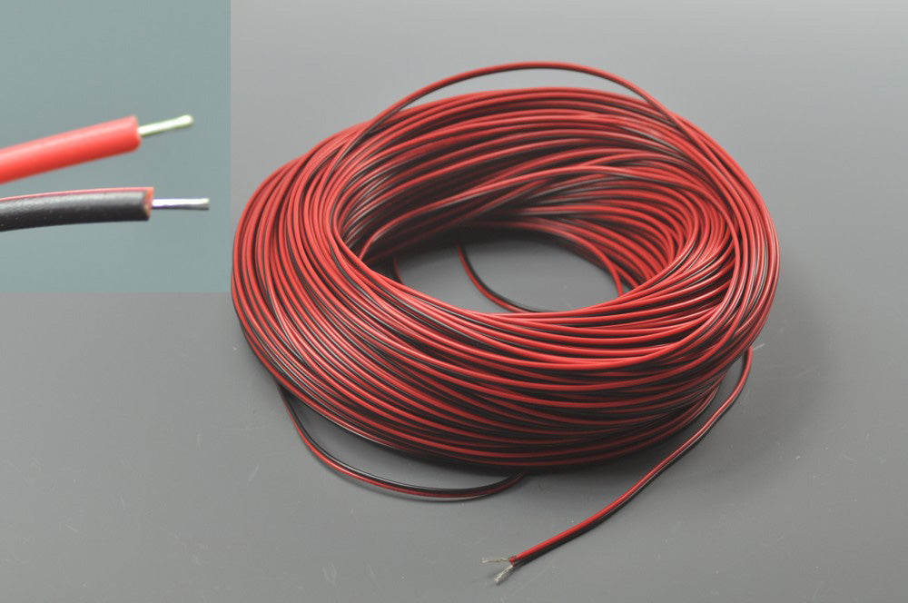 LED Extension Cable Wire Cord 2Pin  tinned copper wire Line Free Cutting 1M - 100M (3.28foot - 328foot) 20AWG 18AWG 22AWG  for led strips single color 3528 5050 Strip Light