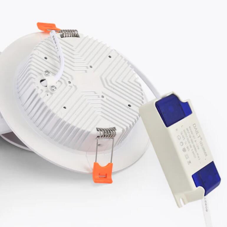 4PCS Pack Low Profie LED Downlight 3W/5W/7W/12W/15W/18W/24W CRI80 Anti-Fog Fixed Head Recessed Ceiling Light