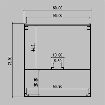 1 Meter  39.4â€ Aluminum LED Suspended Tube Light LED Profile Diameter 56mm suit 75mm Flexible led strip light