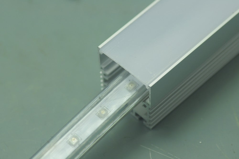 1 Meter  39.4â€ Aluminum LED Suspended Tube Light LED Profile Diameter 30mm suit 30mm Flexible led strip light