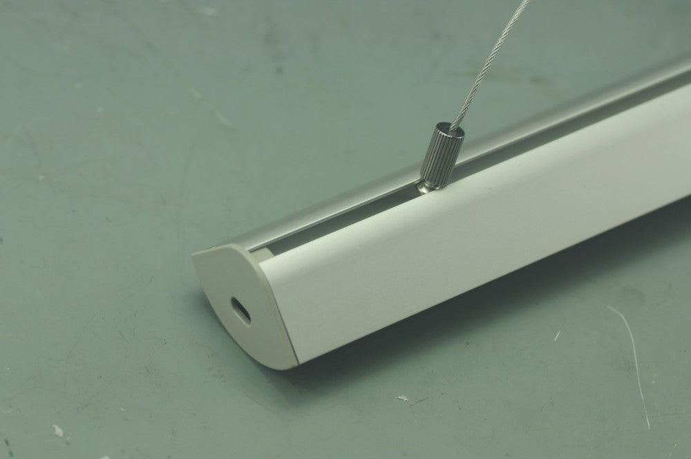 1 Meter  39.4â€ Aluminum LED Suspended Tube Light LED Profile Diameter 30mm suit 20.3mm Flexible led strip light