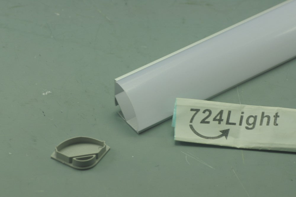 1 Meter  39.4â€ Aluminum LED Suspended Tube Light LED Profile Diameter 30mm suit 20.3mm Flexible led strip light
