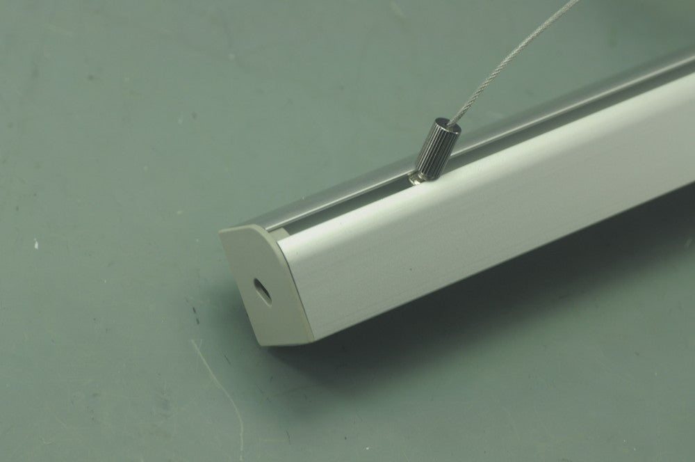 1 Meter  39.4â€ Aluminum LED Suspended Tube Light LED Profile Diameter 30mm suit 20.3mm Flexible led strip light