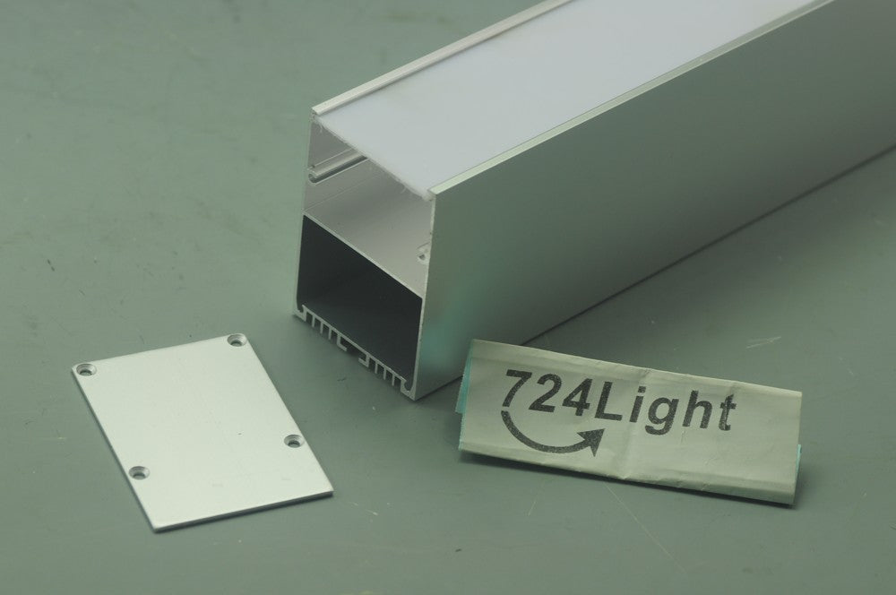 1 Meter  39.4â€ Aluminum LED Suspended Tube Light LED Profile Diameter 50mm suit 43.6mm Flexible led strip light