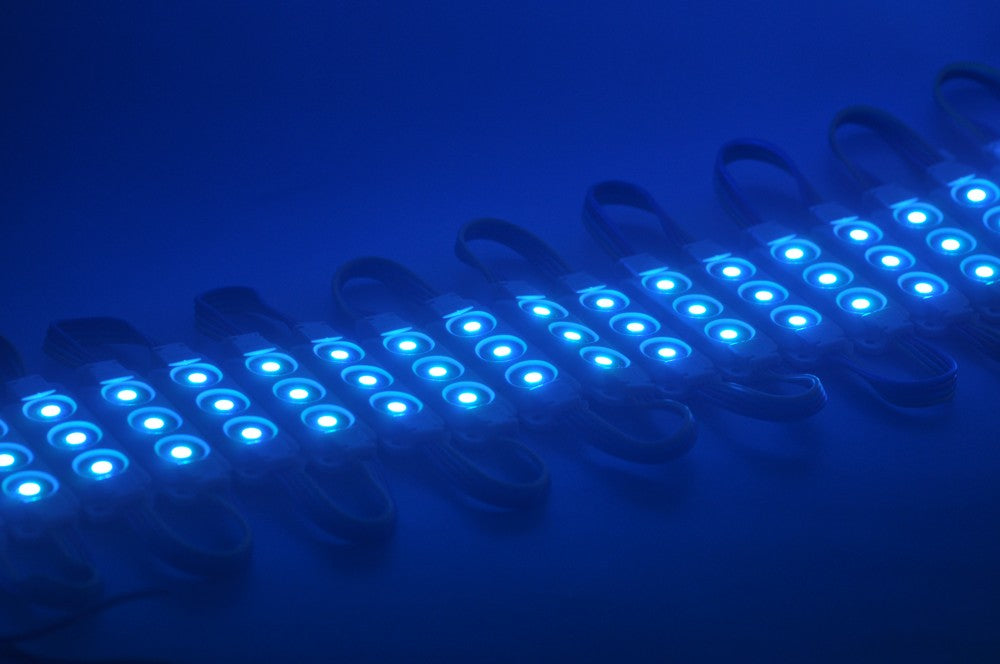 5050 SMD LED Modules RGB 3 LED 5050 Modules 65x18MM 12V 0.75W Waterproof Modules