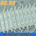Wholesale 5050 SMD LED Modules 75x12MM 12V 0.75W 5050 3 LED Modules Waterproof Modules