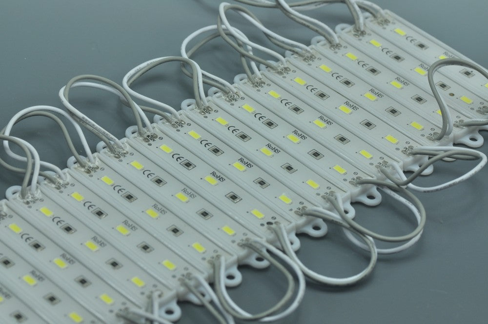 5630 SMD LED Modules 75x12MM 12V 1.5W 5630 3 LED Modules Waterproof Modules