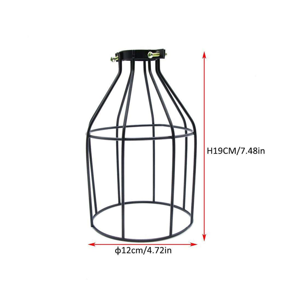 Metal Pendant Light Simple Retro Adjustable Industrial Metal Lampshade