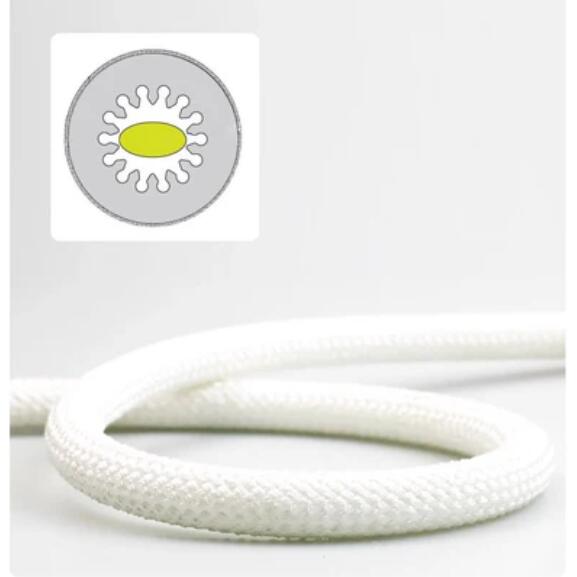 360° NEON LED Light Strip, Woven Look RGB Color Waterproof LED Neon Light Flexible Strip Kit
