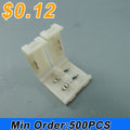 Wholesale LED Strip Clip  for 5050 3528 5630 Single Color Strip Connect optional 10mm 8mm 12mm 2pin Easy adapter
