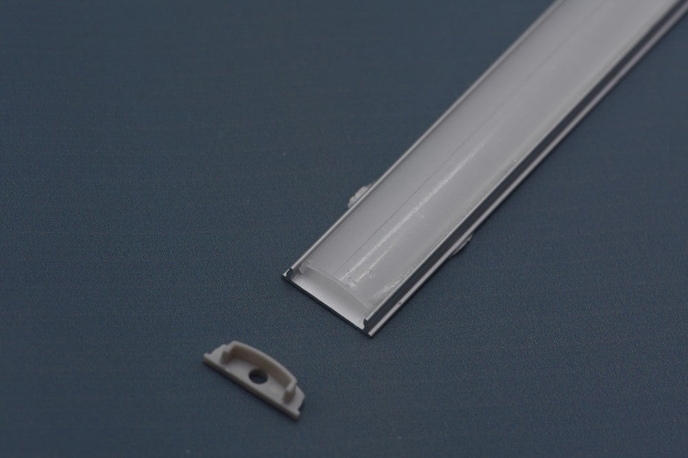 3 Meter 118.1â€ Recessed LED Corner Channels  18mm x 5.6mm Seamless  Led Housing