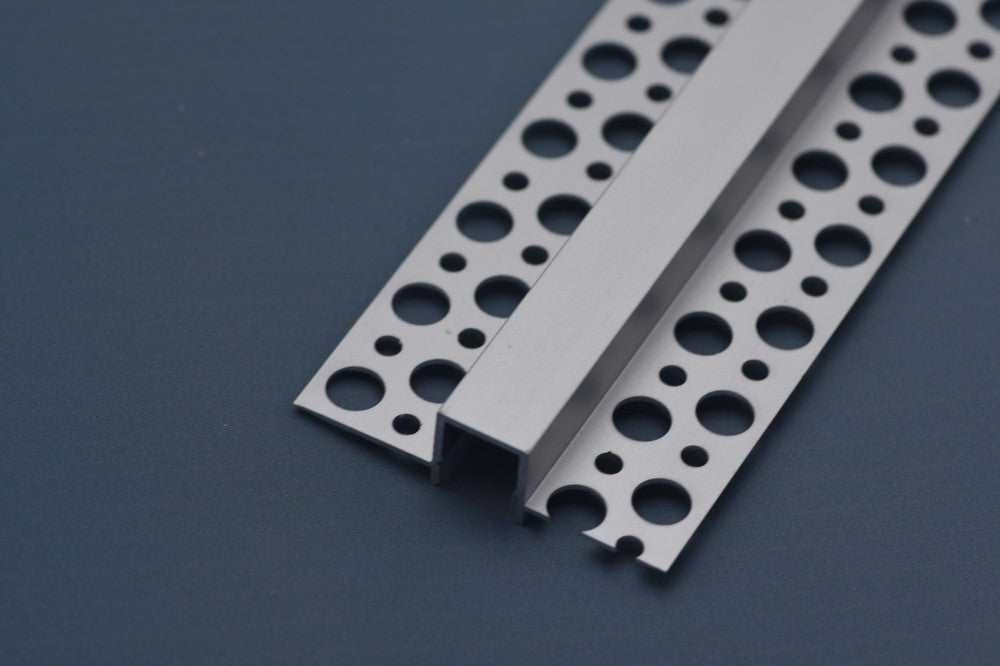 3 Meter 118.1â€ LED Aluminum Channel For Corner Of Wall  53mm x 14mm Seamless  Led Channels