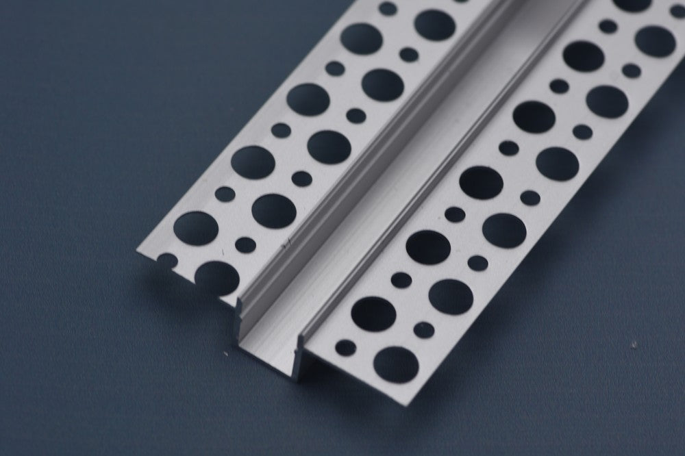 2 Meter 78.7â€ LED Aluminum Channel For Corner Of Wall  53mm x 14mm Seamless  Led Channels