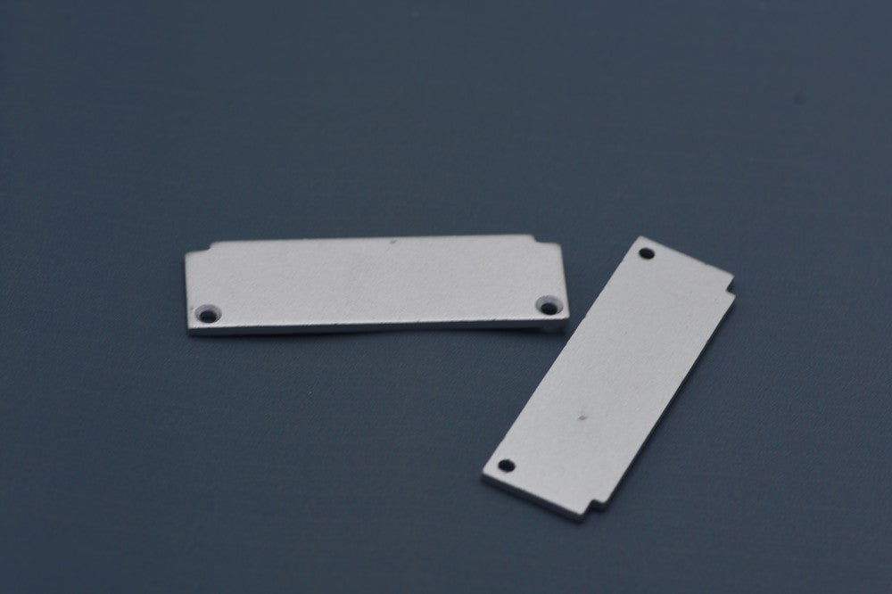 2.5 Meter 98.4â€ Aluminum Recessed LED Corner Strip Channel  104mm x 15.5mm Seamless Led Profile