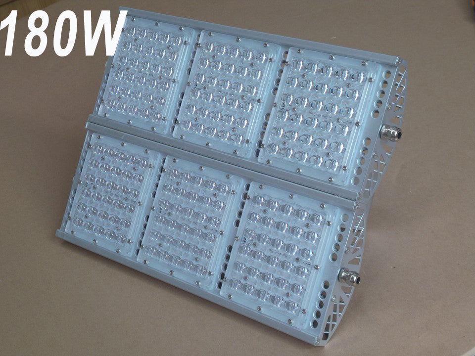LED Floodlight 180W Aluminium Housing  DIY Outdoor Floodlight