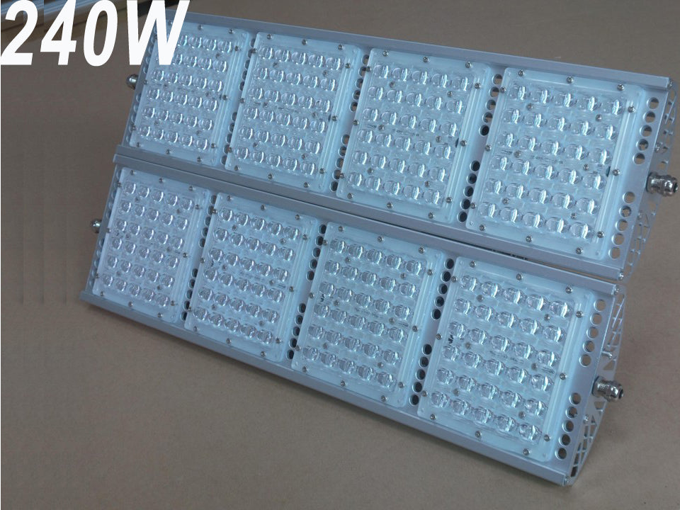 LED Floodlight 240W Aluminium Housing  DIY Outdoor Floodlight