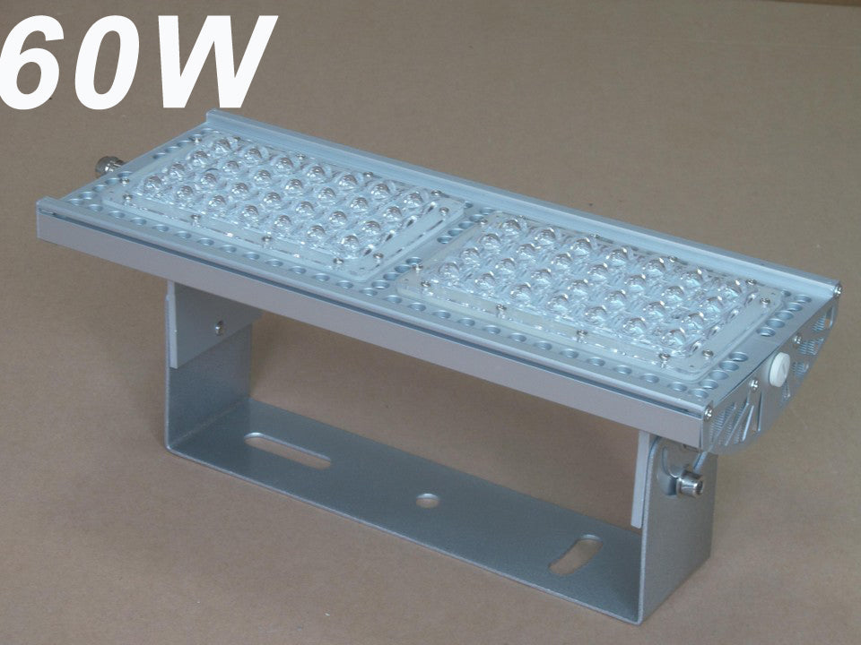 LED Floodlight 60W Aluminium Housing  DIY Outdoor Floodlight