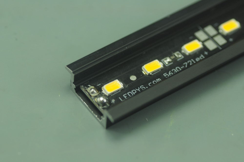 3 meter 118.1" Black LED Aluminium Super Slim 8mm Extrusion Recessed LED Aluminum Channel   LED Profile  With Flange