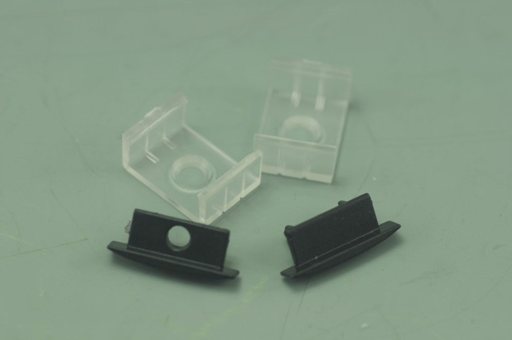 2 meter 78.7" Black LED Aluminium Super Slim 8mm Extrusion Recessed LED Aluminum Channel   LED Profile  With Flange