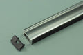 3 Meter 118.1â€ Black LED Aluminium Channel 8mm Recessed U Type LED Aluminum Channel   LED Profile Inside Width 12.2mm